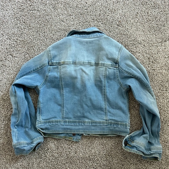 Cat & Jack Stretch Denim Jacket Size 4/5 - Picture 3 of 3